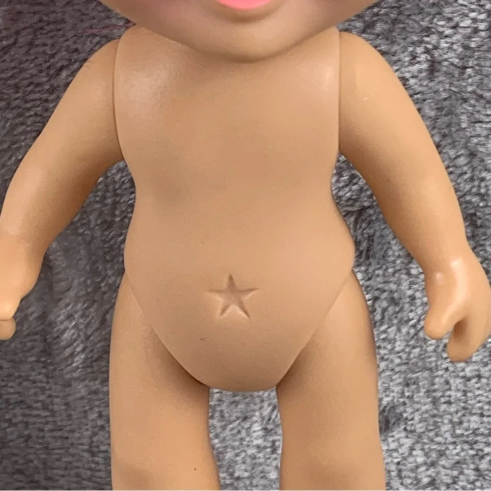 Vintage‎ Applause Troll Doll 1992 Pink Hair Blue Eyes Articulated Poseable